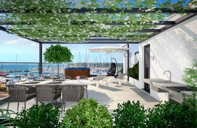 Penthouse with roof terrace in the center of Novigrad, Istria 4