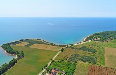 Инвестиции в строительство земли в Истрии в первом ряду от моря 2
