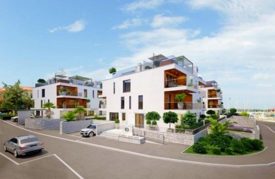 Modern new building in the center of Novigrad, Istra 2