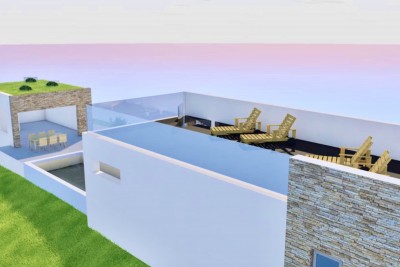 Bouwgrond 741 m2 in het centrum van Istrië, voor de bouw van een villa met zwembad, Karojba, Istrië 6