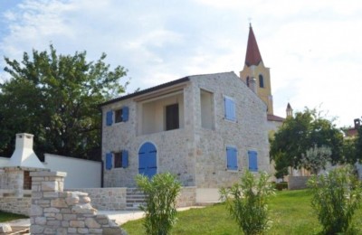 Istriens stenhus nära Novigrad, Istrien