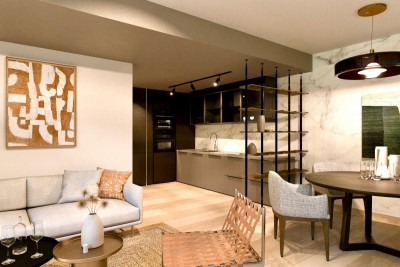 Esclusivo appartamento al piano terra con ampio giardino, Luxury Residence Novigrad 3