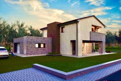 Tomt 4500 m2 med bygglov för villa 180 m2, unik möjlighet, Barban, Istrien, Kroatien 7
