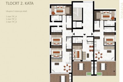 Luxe appartement in exclusieve residentie in Novigrad, Istrië, Kroatië 6