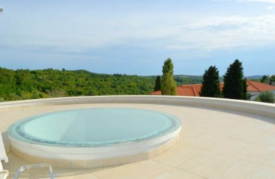 Villa moderna con vista sul mare, Buie, Istria, Croazia 12