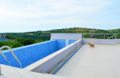 Villa moderna con vista sul mare, Buie, Istria, Croazia 7