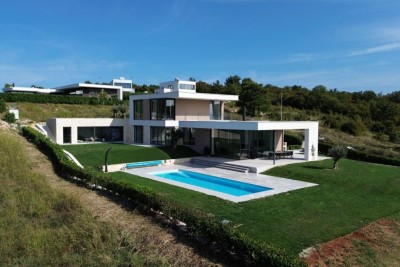 Impresivna Luxury Vila s Predivnim Pogledom na More, Istra, Hrvatska